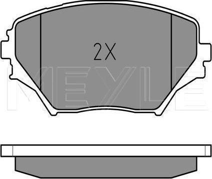 Meyle 025 235 8517/PD - KLOCKI HAM. TOYOTA P. RAV4 00-