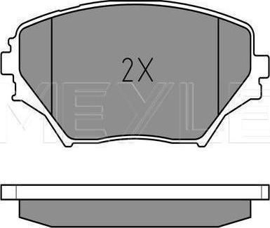 Meyle 025 235 8517 - KLOCKI HAM. TOYOTA P. RAV4 00-