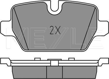 Meyle 025 236 2316/PD - KLOCKI HAM. BMW T. E87 04--E90 05-
