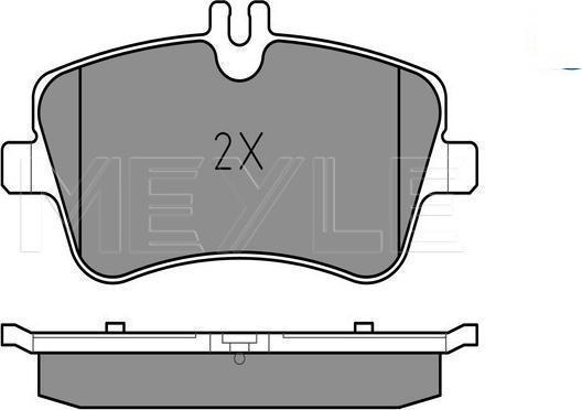 Meyle 025 231 4419 - KLOCKI HAM. DB P. W203 00-