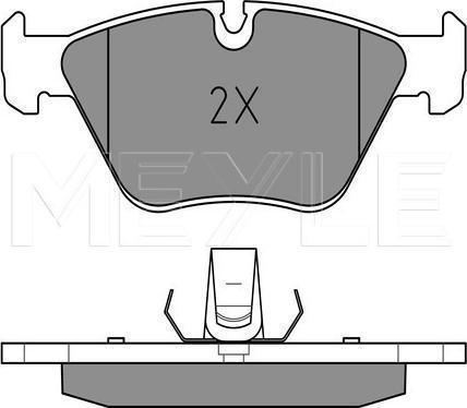 Meyle 025 231 8320 - KLOCKI HAM. BMW P. E46 98-