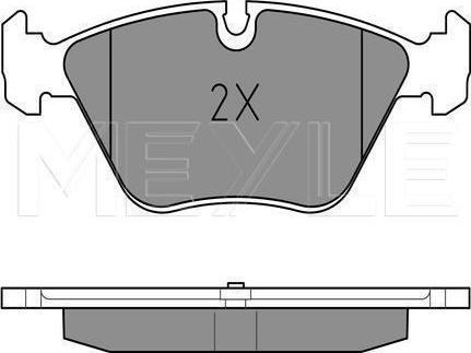 Meyle 025 231 8320 - KLOCKI HAM. BMW P. E46 98-