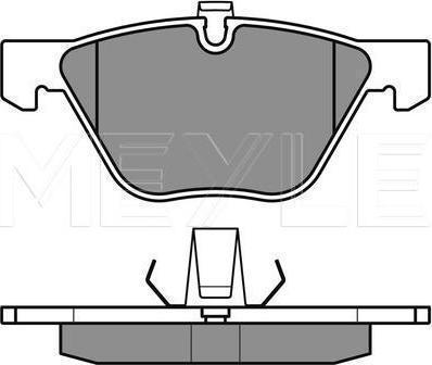 Meyle 025 233 1320/PD - KLOCKI HAM. BMW P. E90-E91 320-325 07--E84