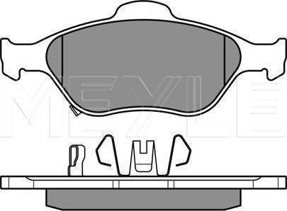 Meyle 025 232 0217/W - KLOCKI HAM. TOYOTA P. YARIS 06- Z CZUJNIKIEM