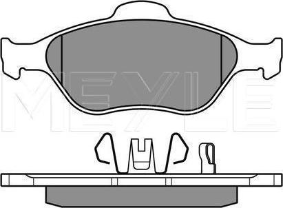 Meyle 025 232 0217/W - KLOCKI HAM. TOYOTA P. YARIS 06- Z CZUJNIKIEM