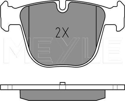 Meyle 025 237 3017 - KLOCKI HAM. BMW T. E60-61 03-