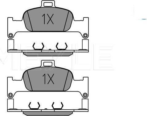 Meyle 025 224 0216/PD - KLOCKI HAM. AUDI P. A4-A5 2.0-3.0 TDI 15-