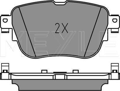 Meyle 025 224 3716/PD - KLOCKI HAM. DB T. W213-S213-C238-A238 1.6-2.0 16-