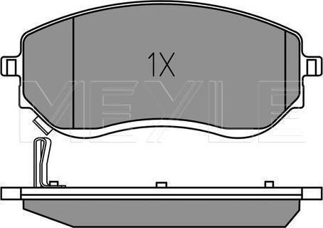 Meyle 025 226 6021/PD - KLOCKI HAM. DB P. X470 2.3-3.0 D 17-