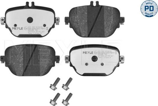Meyle 025 226 0218/PD - KLOCKI HAM. DB T. C238-C257-X253-W213 2.0-3.5 4-MATIC 16-