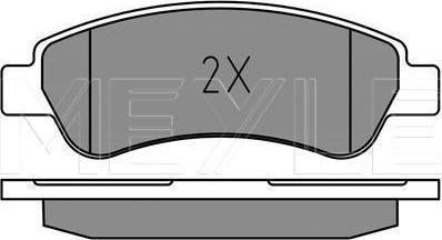 Meyle 025 220 4119/PD - KLOCKI HAM. PEUGEOT T. BOXER 2.0-3.0 HDI 06-