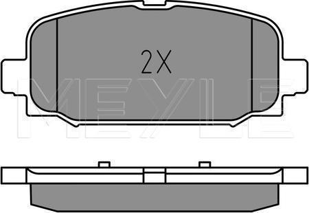 Meyle 025 228 4418 - KLOCKI HAM. JEEP T. COMPASS 1.4-1.6-2.0 CRD 17-