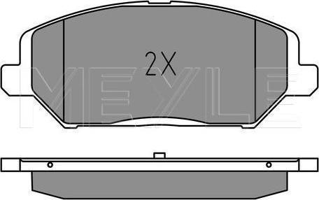 Meyle 025 228 0420 - KLOCKI HAM. KIA P. CEED-PROCEED-XCEED 1.0-1.6 18-