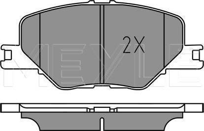 Meyle 025 228 3819/PD - KLOCKI HAM. OPEL P. INSIGNIA 17-