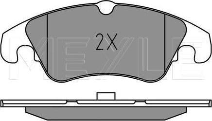 Meyle 025 222 5219/PD - KLOCKI HAM. AUDI P. A6-A7-Q5 1.8-4.0 10-18