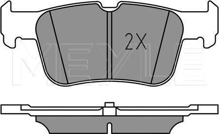 Meyle 025 222 3116/PD - KLOCKI HAM. FORD T. GALAXY-KUGA-MONDEO-S-MAX 1.0-2.0 13-