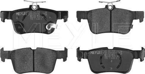 Meyle 025 222 3116 - KLOCKI HAM. FORD T. FOCUS-GALAXY-KUGA-MONDEO-S-MAX 1.0-2.3 13-