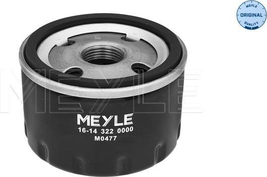 Meyle 16-14 322 0000 — Filtr oleju