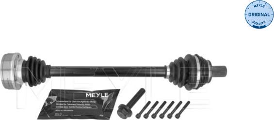 Meyle 100 498 0795 - PÓŁOŚ VW GOLF V-VI 1.4 LE 559MM OCTAVIA II-ALTEA 1.4