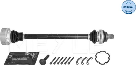 Meyle 100 498 0788 - PÓŁOŚ VW ARTEON-PASSAT-TIGUAN PR 2.0TDI 4MOTION 638MM TYLNA OŚ