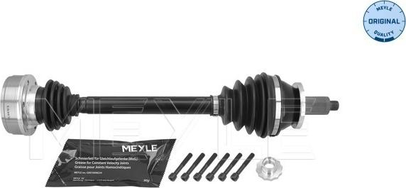 Meyle 100 498 0733 — Wał napędowy