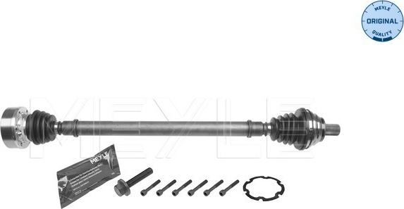 Meyle 100 498 0722 - PÓŁOŚ VW GOLF V-VI SKODA-AUDI AUTOMAT 800MM