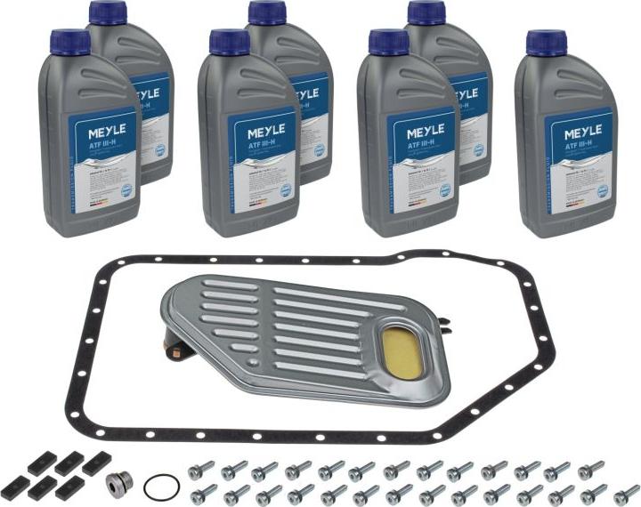 Meyle 100 135 0001 - ZESTAW DO WYMIANY OLEJU W SKRZYNI BIEGÓW AUT. VW Z OLEJEM VW PASSAT B5 1.8-4.0 96-