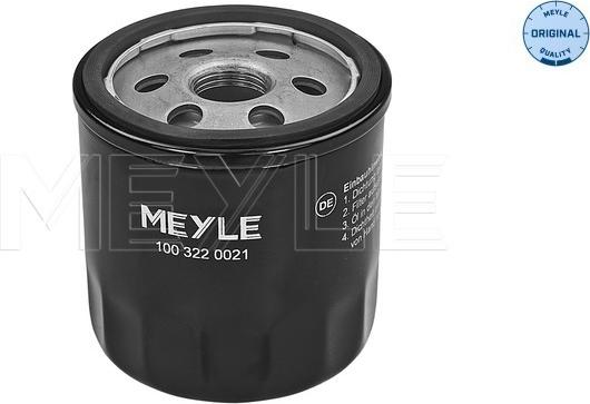Meyle 100 322 0021 — Filtr oleju