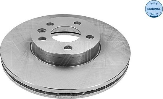 Meyle 115 521 1086 — Tarcza hamulcowa