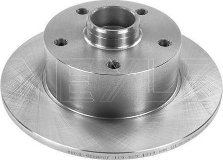 Meyle 115 523 0016 — Tarcza hamulcowa