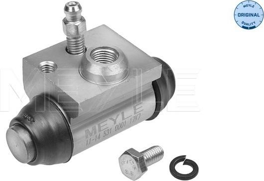 Meyle 11-14 531 0001 — Cylinderek hamulcowy