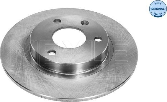 Meyle 11-15 521 0012 — Tarcza hamulcowa