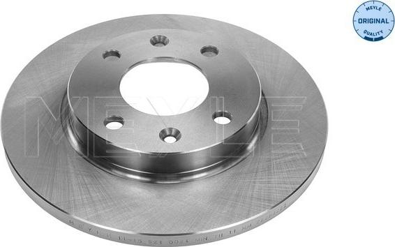 Meyle 11-15 521 0036 — Tarcza hamulcowa