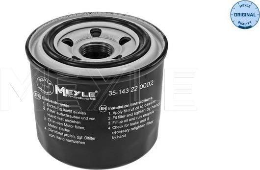 Meyle 35-14 322 0002 — Filtr oleju