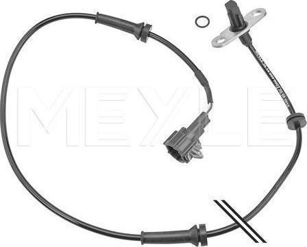 Meyle 36-14 899 0003 - CZUJNIK ABS NISSAN T. NAVARA 05- LE