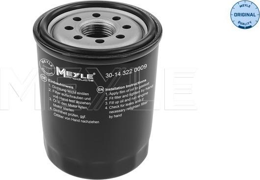 Meyle 30-14 322 0009 — Filtr oleju