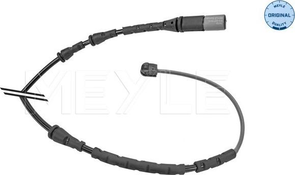 Meyle 314 527 0013 — Styk ostrzegawczy, zużycie okładzin hamulcowych