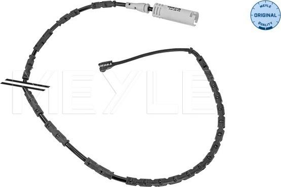 Meyle 314 527 0012 — Styk ostrzegawczy, zużycie okładzin hamulcowych
