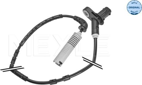 Meyle 314 800 0048 - CZUJNIK ABS BMW T. E85 Z4 03- LE-PR