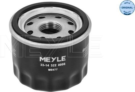 Meyle 33-14 322 0006 — Filtr oleju
