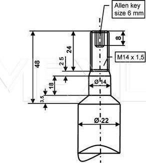 Meyle 326 624 0007 - AMORTYZATOR BMW P. E34 GAZ 518
