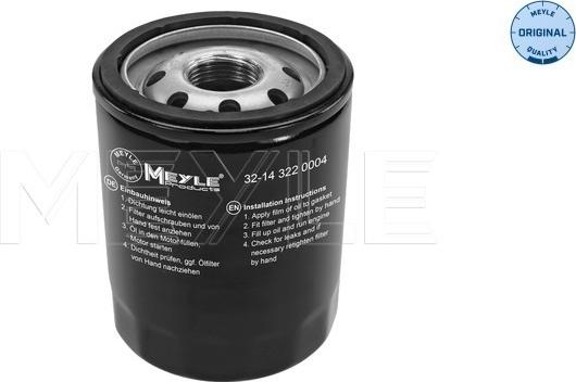 Meyle 32-14 322 0004 — Filtr oleju
