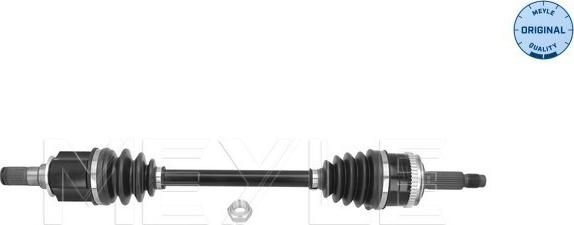 Meyle 37-14 498 1001 - PÓŁOŚ HYUNDAI I10 1.1-1.2 LE. 623MM