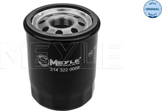 Meyle 214 322 0008 — Filtr oleju