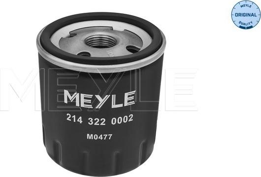 Meyle 214 322 0002 — Filtr oleju