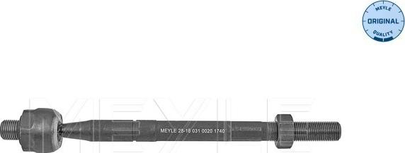 Meyle 28-16 031 0020 - DRĄŻEK KIER. HYUNDAI IX20 11-10- KIA SOUL 01-09-. VENGA 02-10- LE-PR