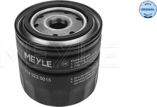Meyle 714 322 0015 - FILTR OLEJU FORD 2.5V6 24V
