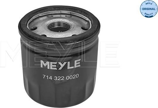 Meyle 714 322 0020 - FILTR OLEJU FORD TOURNEO. TRANSIT. CITROEN JUMPER III. PEUGEOT BOXER III. LAND ROVER DEFENDER 09.05->