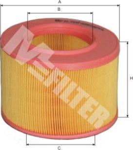 Meyle 112 129 0012 - FILTR POWIETRZA VW T2 1.9-2.1