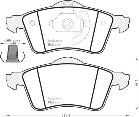 Meyle 025 218 8319/PD - KLOCKI HAM. VW P. T4 1.9-2.5 TDI 90-03